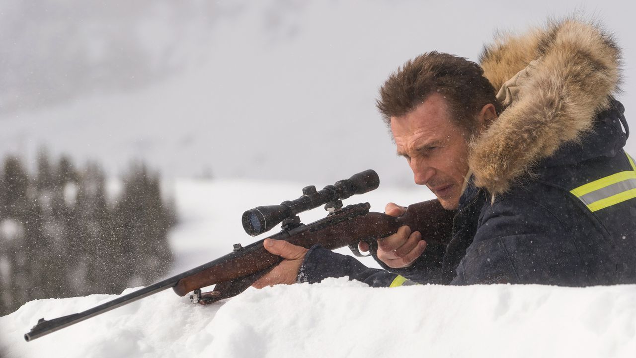 Nels Coxman (Liam Neeson) wil wraak voor de moord op zijn zoon in ‘Cold Pursuit’.