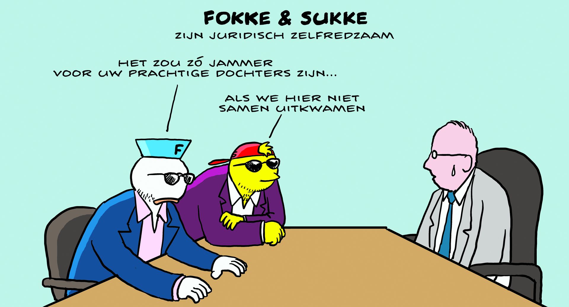 Hedendaags Teruglezen: De mannen achter Fokke & Sukke zijn er klaar mee - NRC BN-95