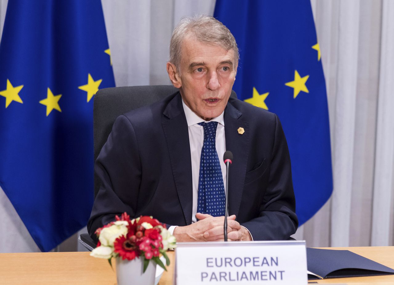 Voorzitter Europees Parlement Sassoli (65) overleden 