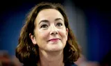 Burgemeester Femke Halsema van Amsterdam tijdens de Binnenhoflezing 2025. 