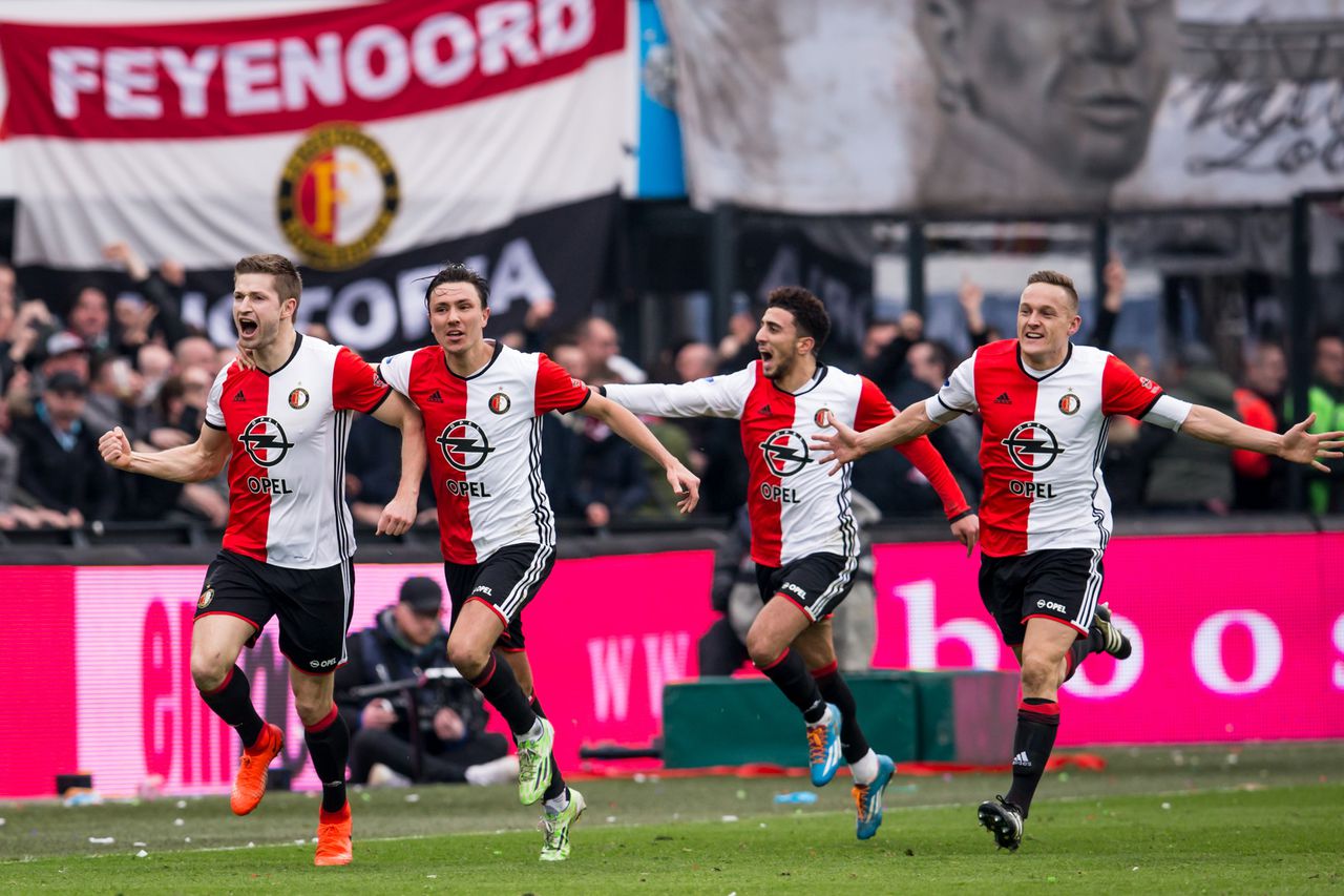 Feyenoord dichter bij kampioenschap na overwinning op PSV 