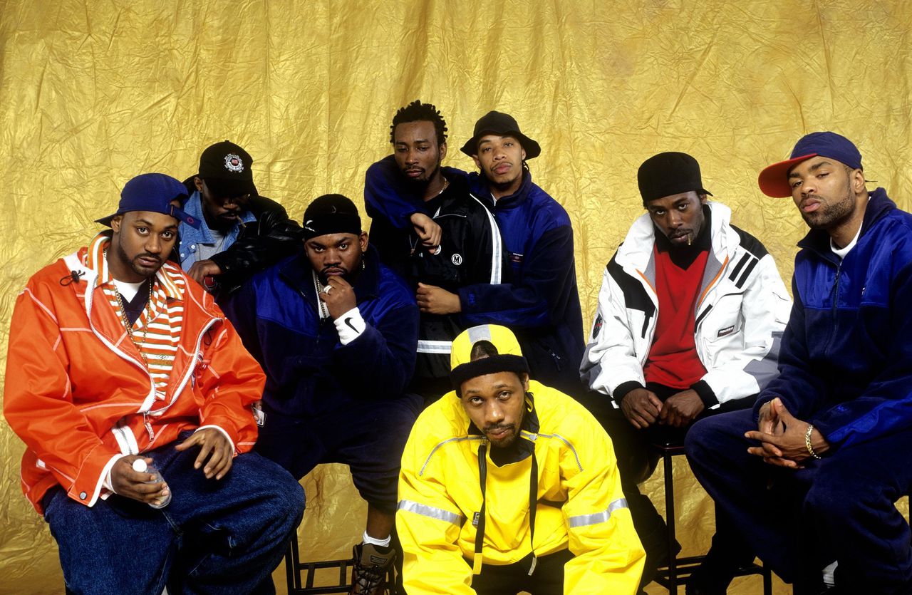 De Wu-Tang Clan in 1997.