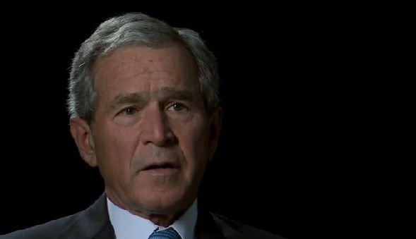 Exclusief nieuw beeldmateriaal in 9/11-interview met George Bush - NRC
