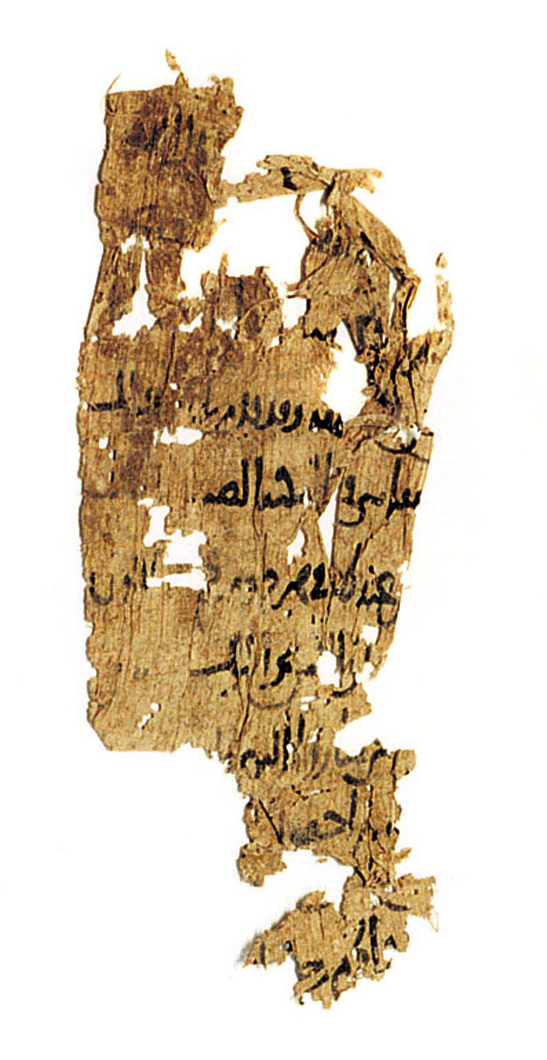 Arabiste Petra Sijpesteijn aan het werk met papyrusnippers. foto’s leo van velzen en universiteit leiden