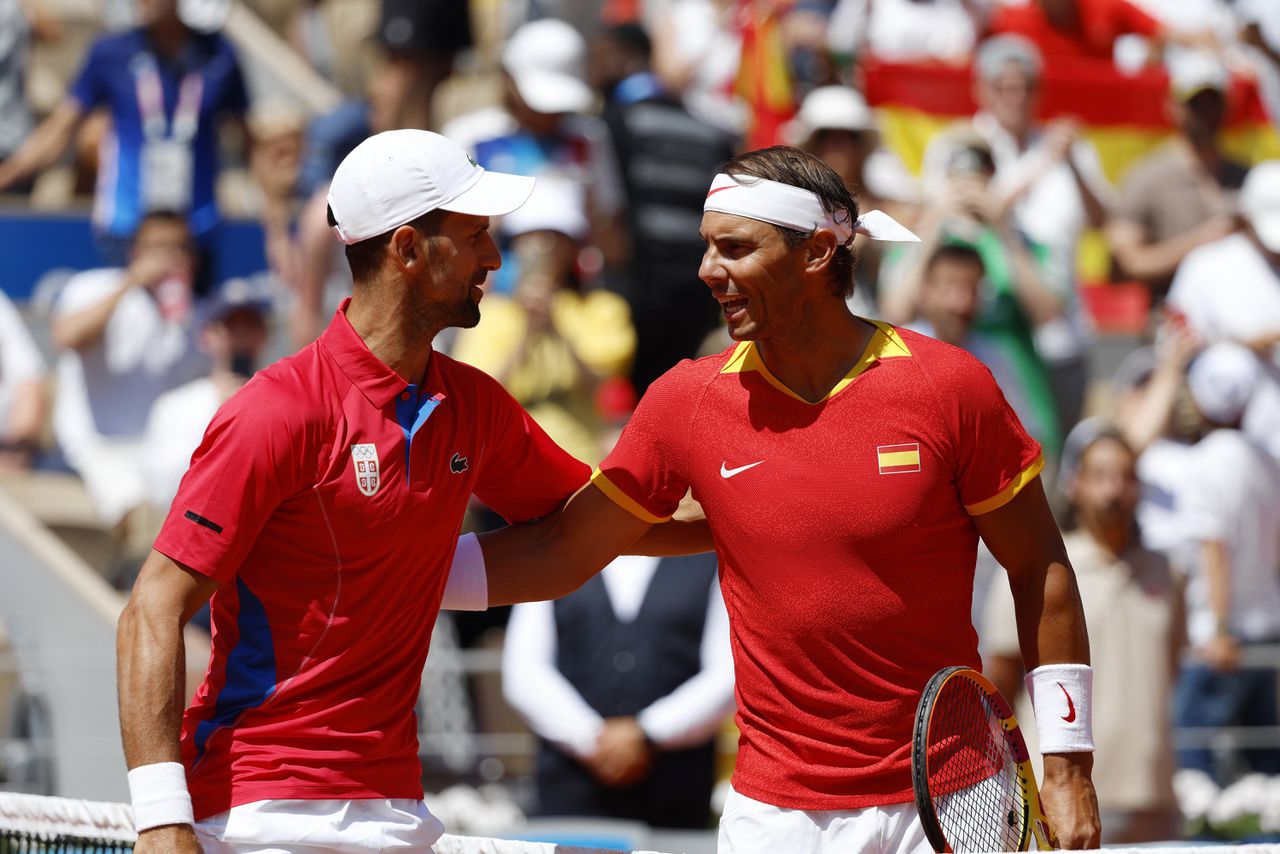 In zijn jacht op goud heeft Djokovic geen mededogen met Rafael Nadal, olympisch kampioen van 2008 
