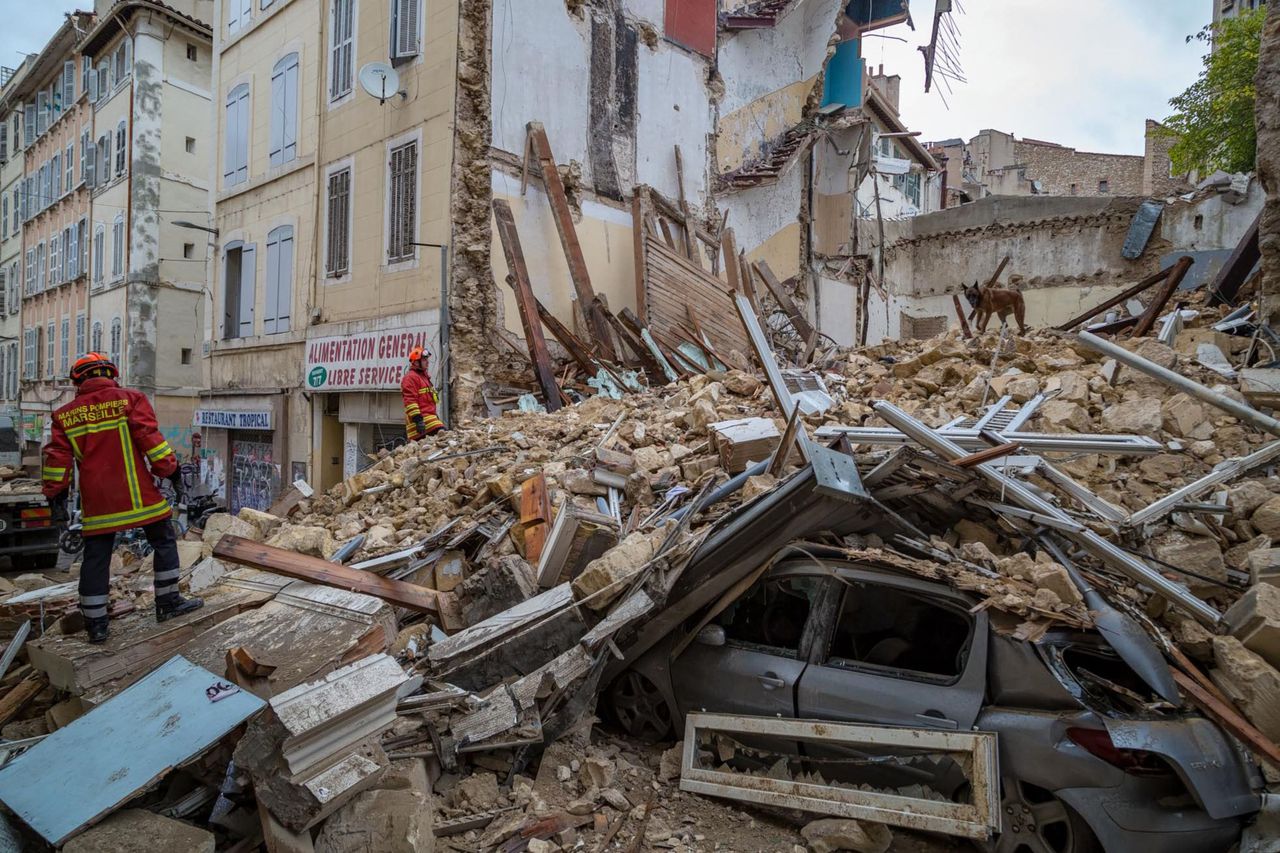 Zevende lichaam gevonden onder puin in Marseille 