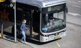 Een elektrische stadsbus van Ebusco.  Foto Harold Versteeg/ANP 