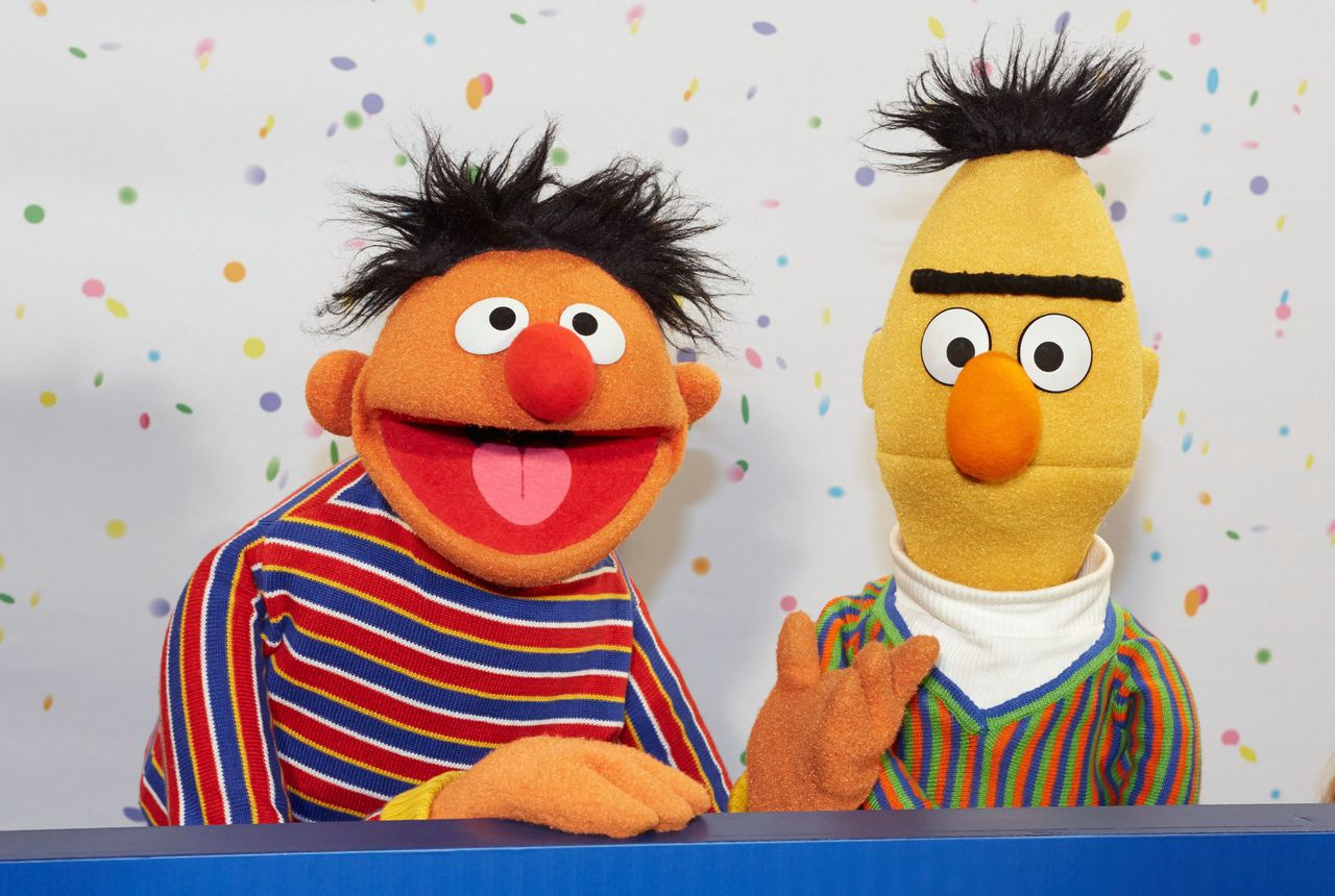 Producent Sesamstraat: Bert en Ernie zijn geen stel 