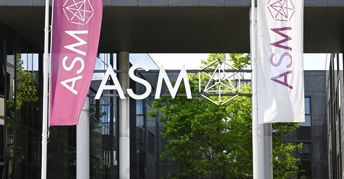 Recordomzet van een miljard euro voor chipmaker ASM