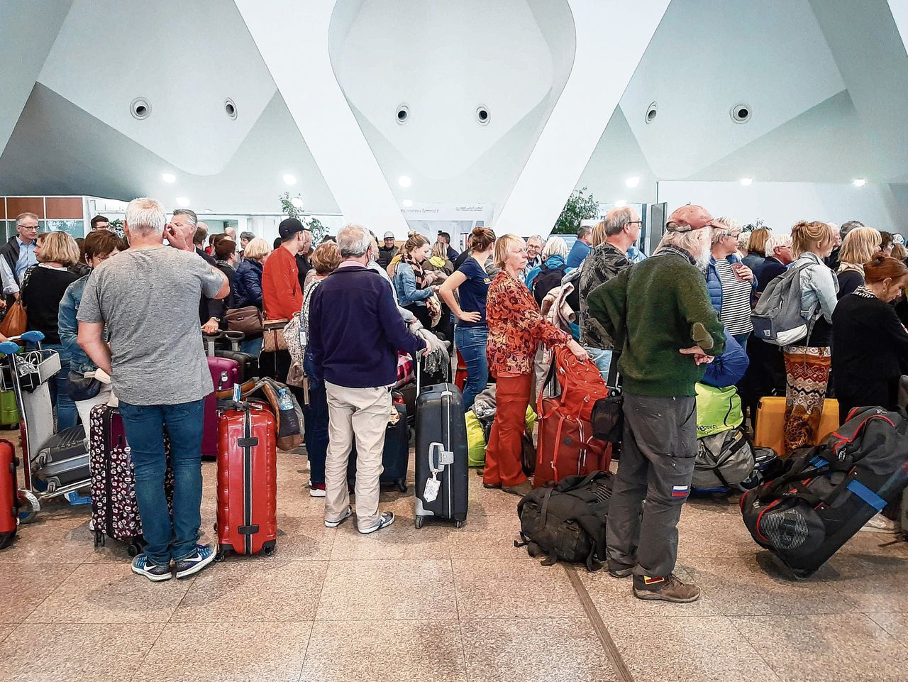 Vanuit Marrakesh vertrekken speciale vluchten om gestrande Europese toeristen thuis te krijgen.