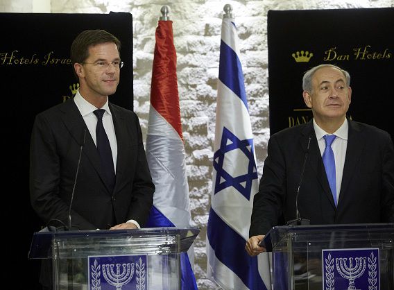 Netanyahu en Rutte positief over economische kansen na gesprek - NRC