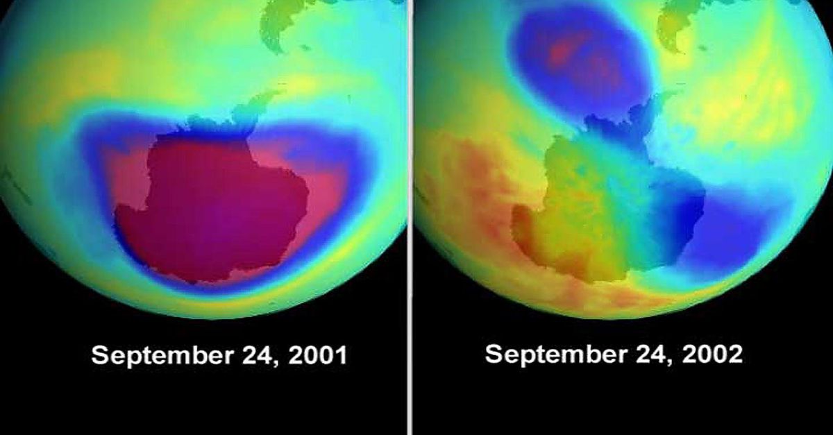 Het gat in de ozonlaag verdwijnt, maar het gevaar is nog niet geweken