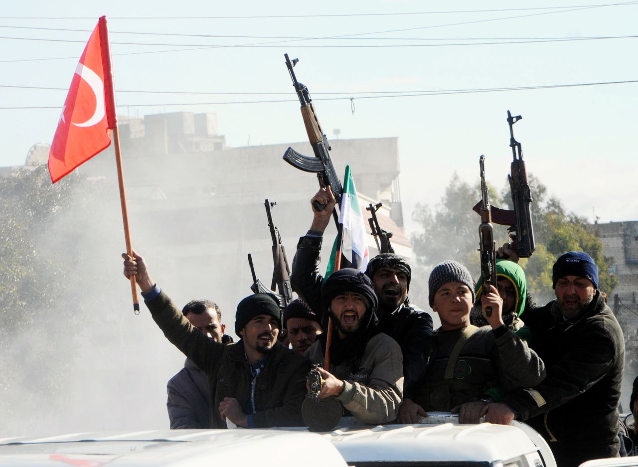 Turkse aanval op  Syrische Koerden 