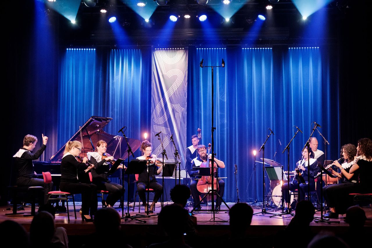 De openingsavond van het nieuwe-muziekfestival Gaudeamus in het Utrechtse TivoliVredenburg.