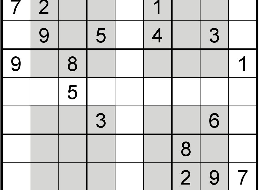 Sudoku Van Maandag 11 Mei 2020 NRC