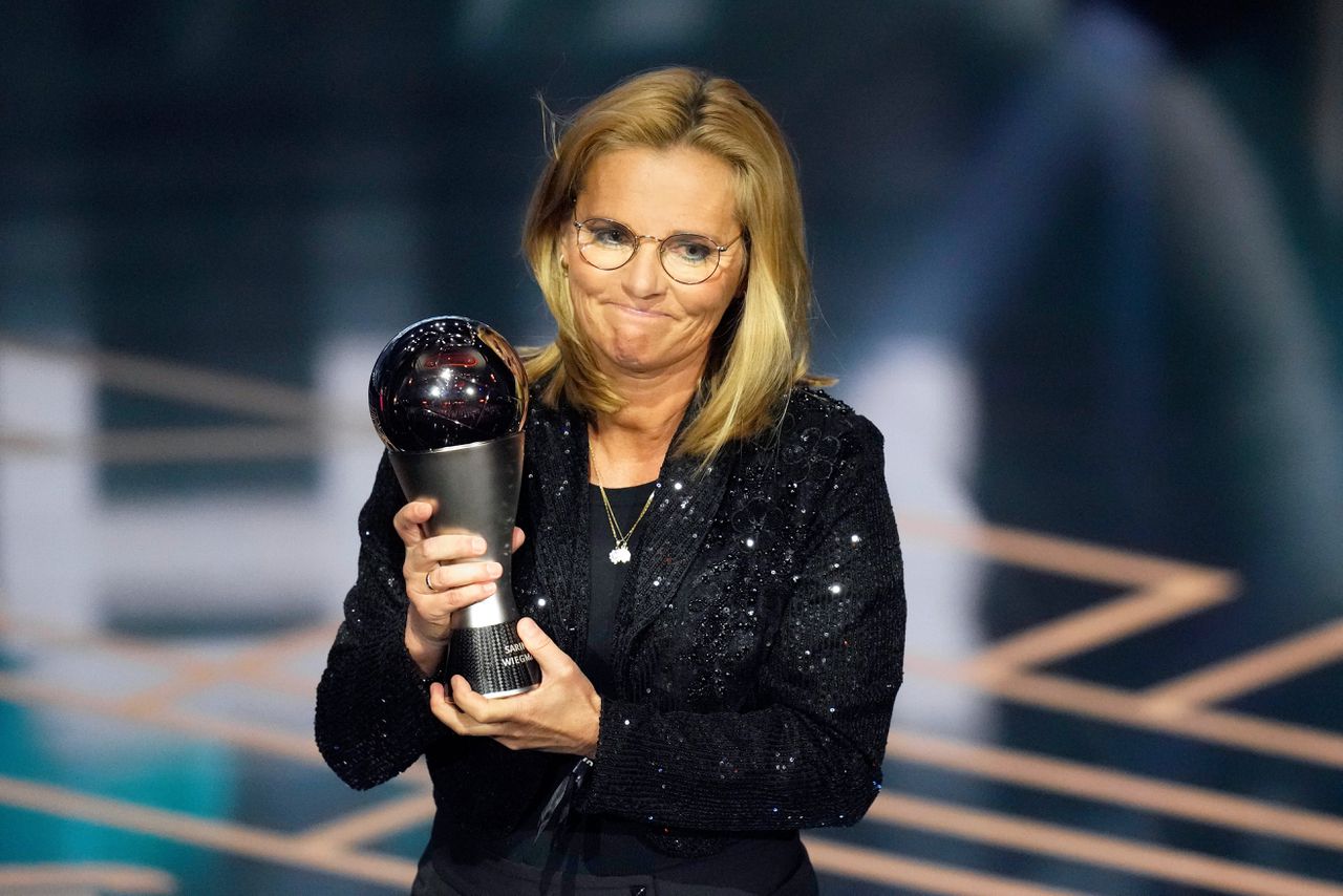 FIFA roept Sarina Wiegman voor vierde keer uit tot coach van het jaar 