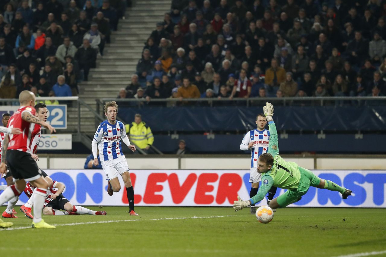 Late treffer beperkt schade voor PSV 