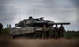 Der deutsche Panzer Leopard 2, hier bei der NATO in Litauen.