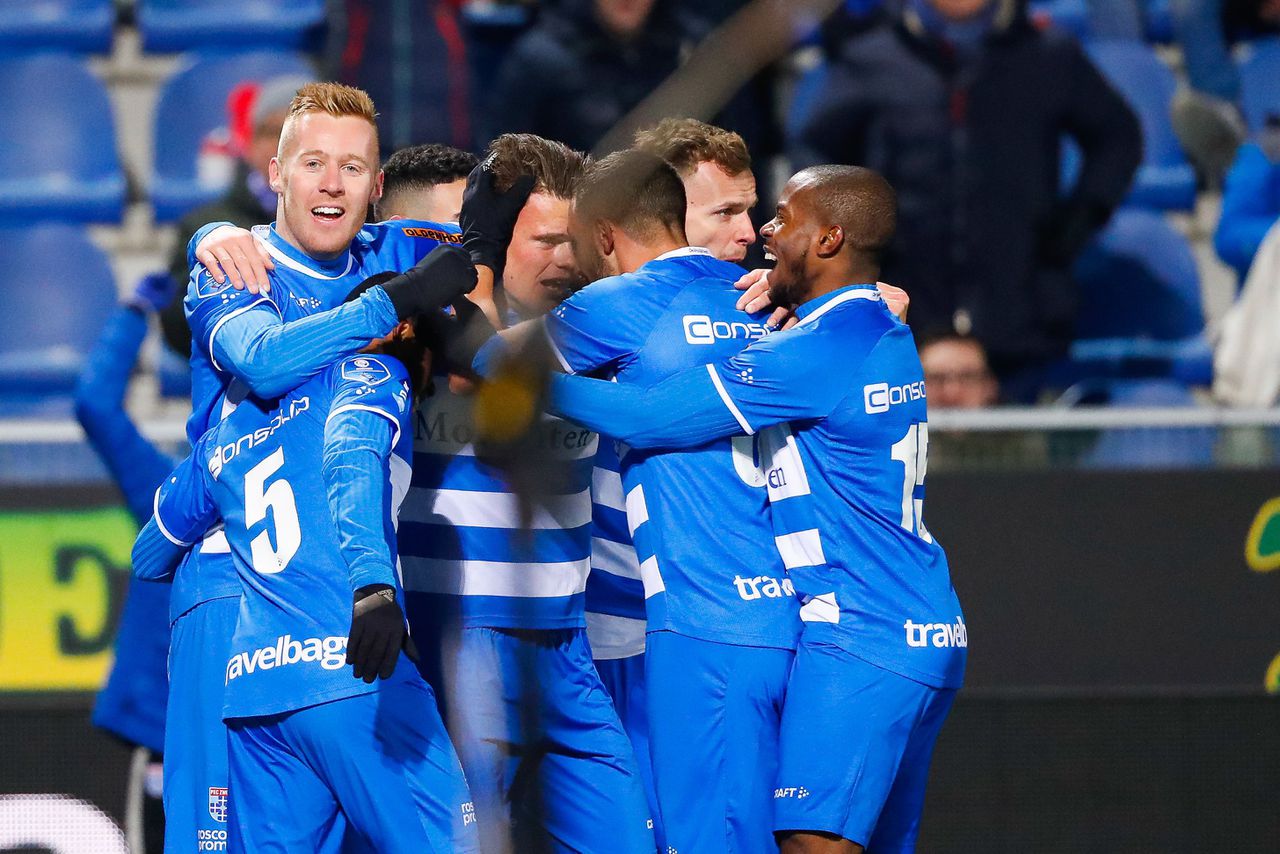 PEC Zwolle verslaat Feyenoord: 3-1 