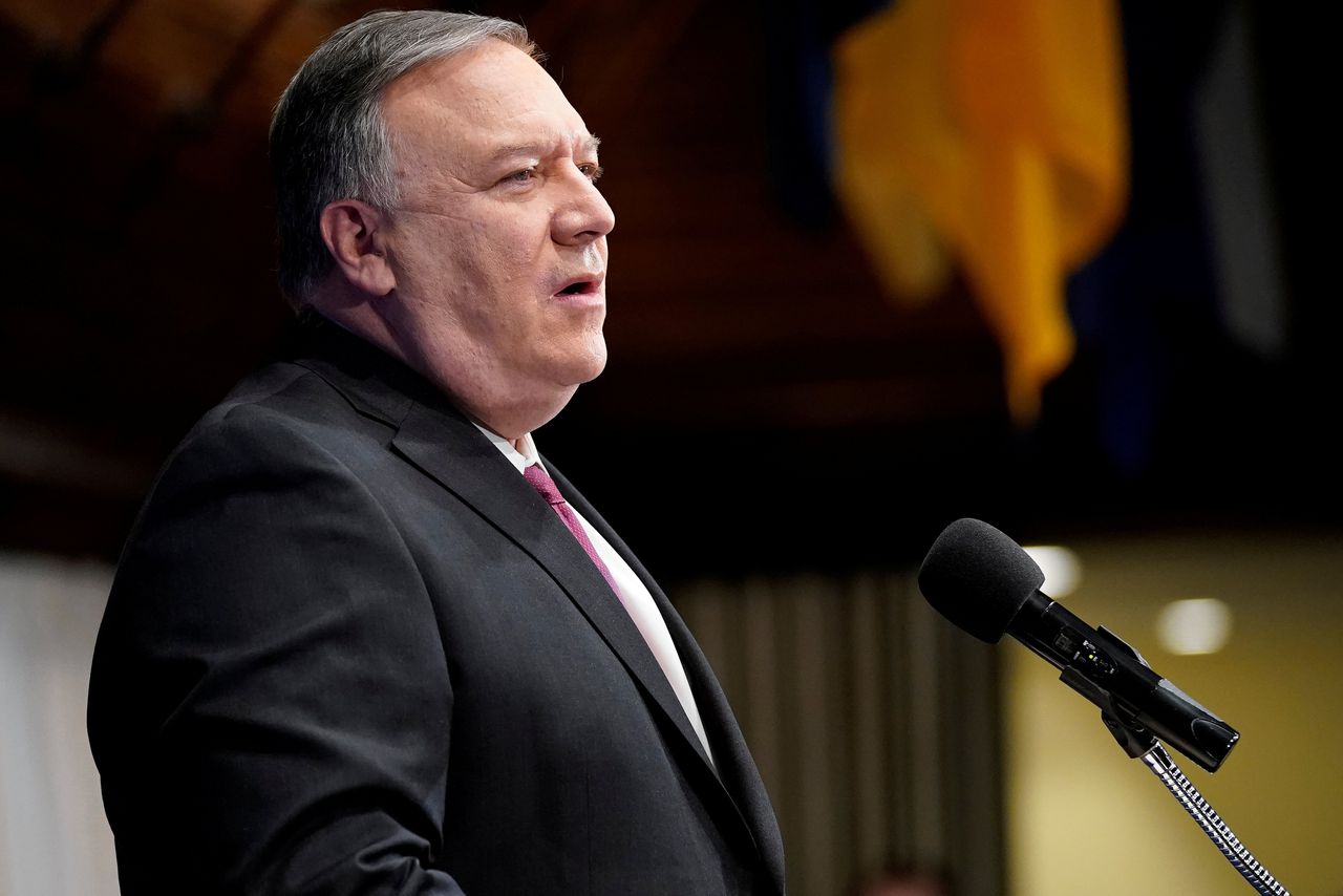 Pompeo china sales