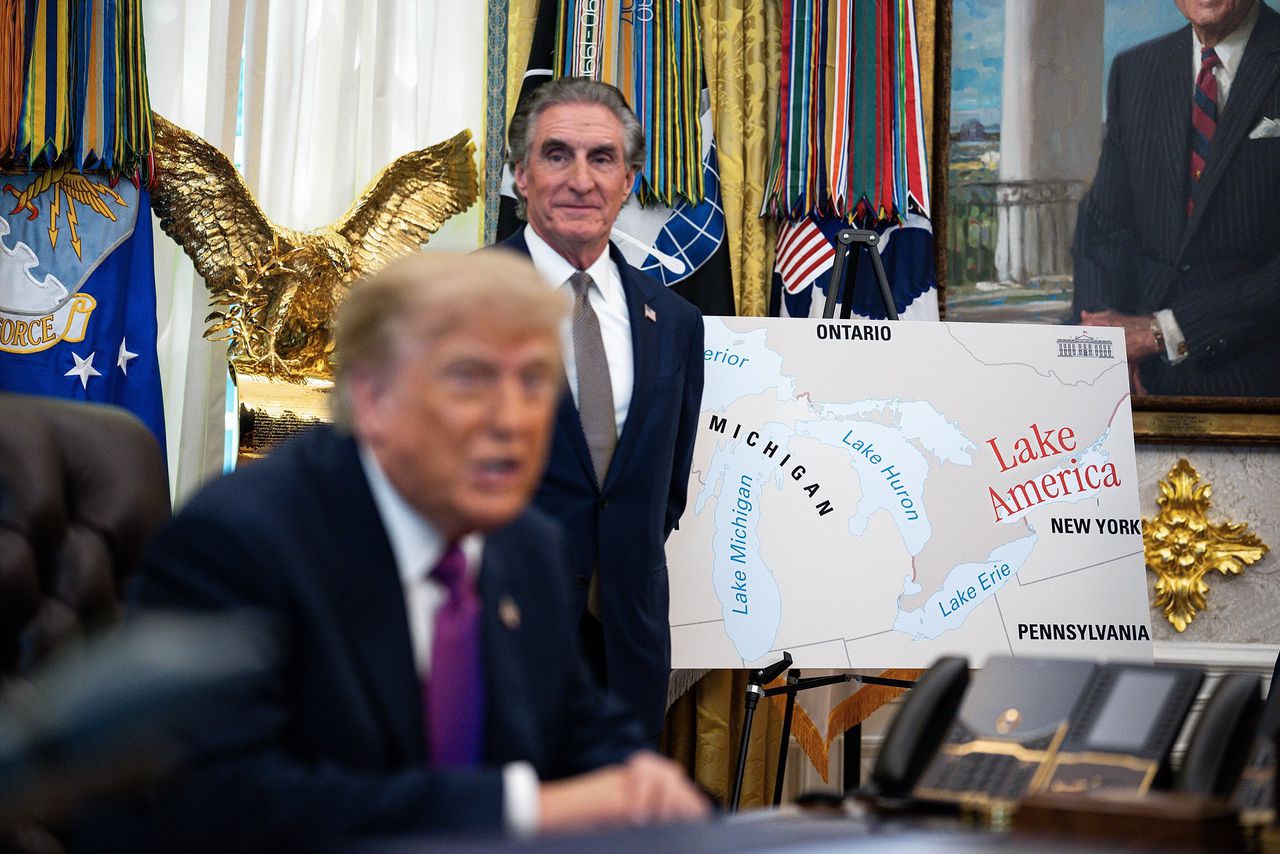 Trump's 'Lake America' Decree Sparks Outrage: 'We're Entering Real Absurdity'