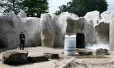 Record attempt by Wim Hof ​​to stay in ice in 2007 in Rhenen.