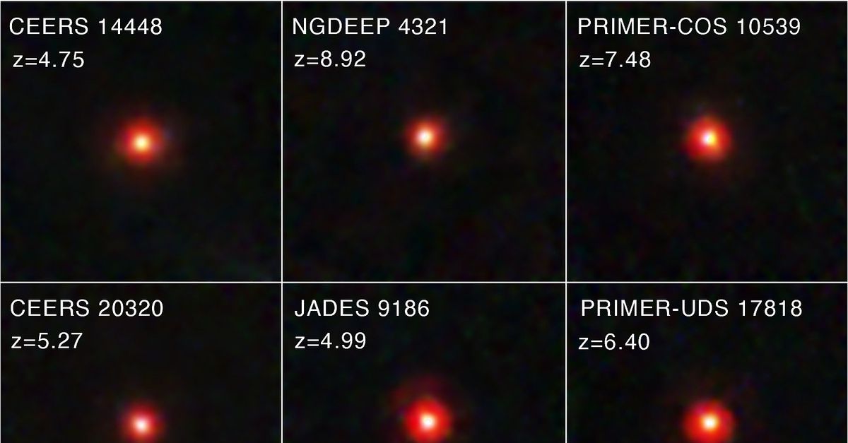 De aard van mysterieuze ‘Little Red Dots’ is bekend: het zijn zwarte gaten in een groeispurt