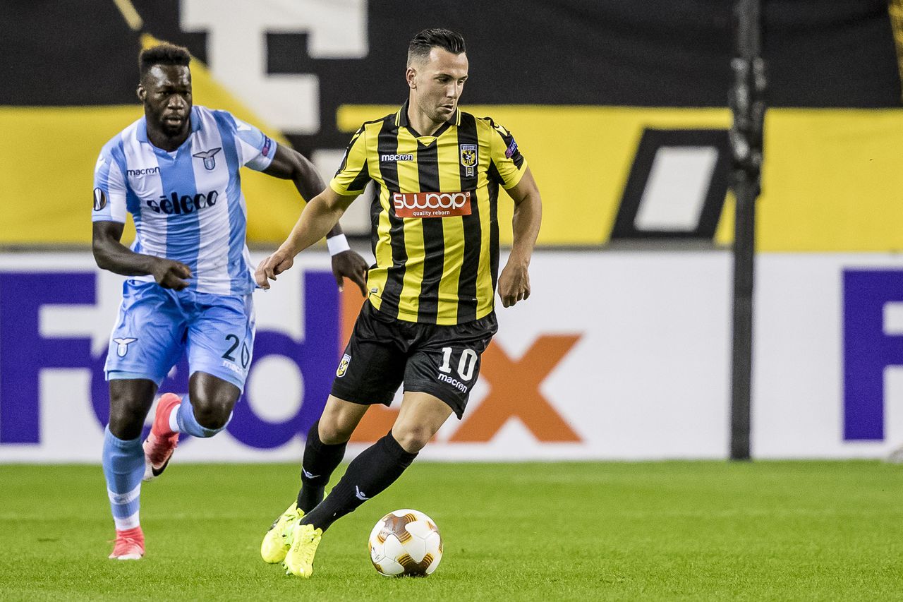 Vitesse strijdend ten onder tegen Lazio (2-3) 