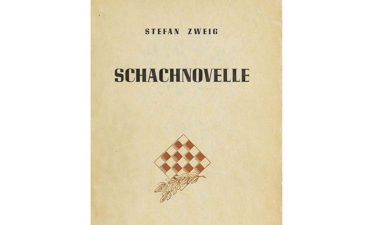 Eerste druk van Stefan Zweigs ‘Schaaknovelle’ uit 1942.