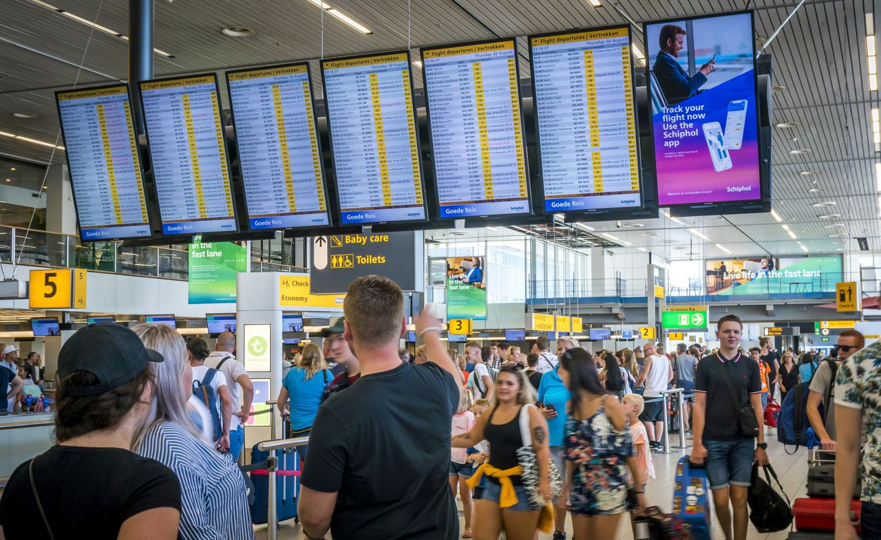 Nog steeds aankomende vluchten vertraagd op Schiphol 