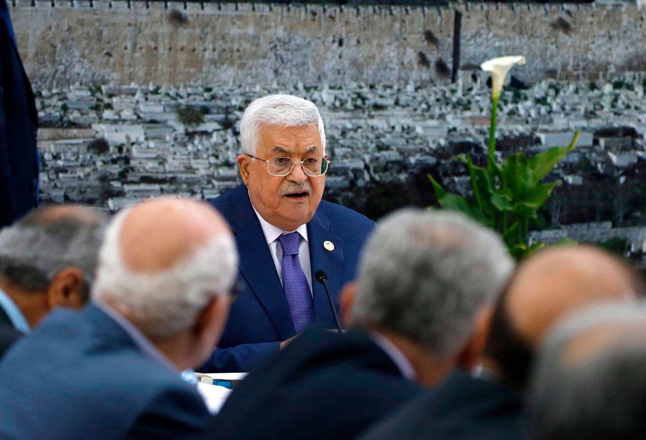 Palestijnse president schort samenwerking met Israël op 