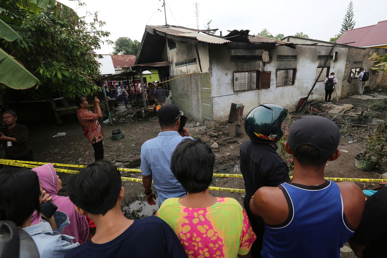 Drie verdachten gearresteerd vanwege grote brand Indonesië 