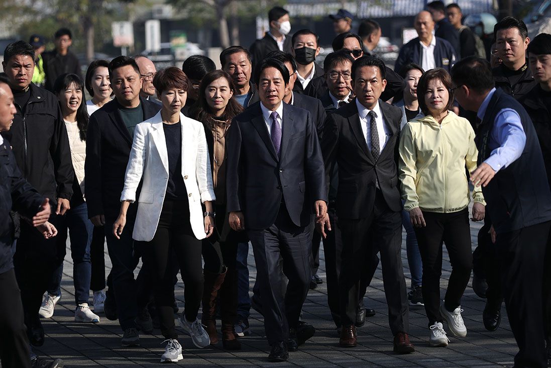 Anti-Chinakandidaat Lai Ching-te van de DPP wordt nieuwe president van Taiwan 