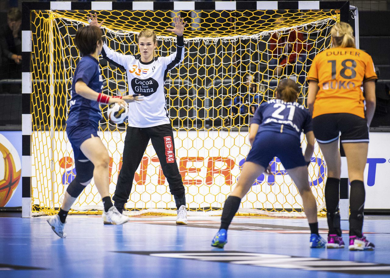 Tess Wester De spontane keepster van het Nederlands Handbalteam Tess