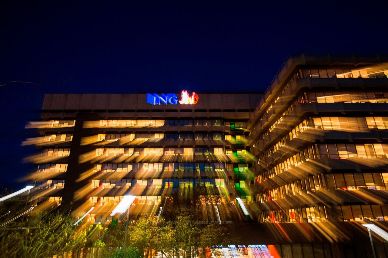Het hoofdkantoor van ING België
