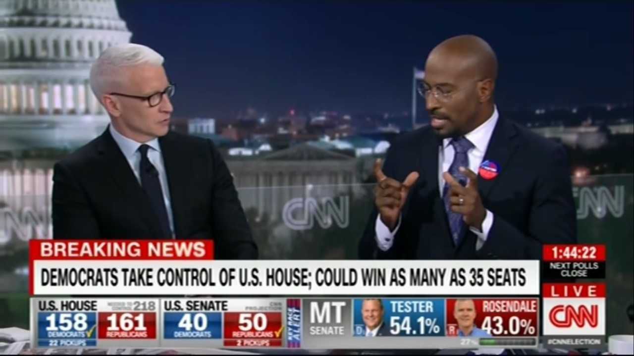 CNN tijdens  Amerikaanse verkiezingen is een traktatie 