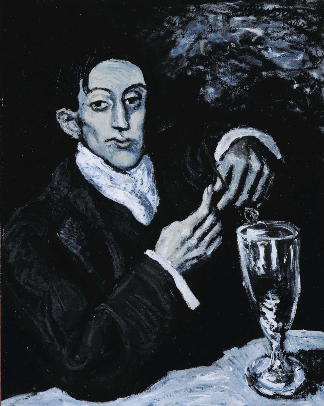 Picasso: ‘Portret van Angel Fernández de Soto’, 1903.