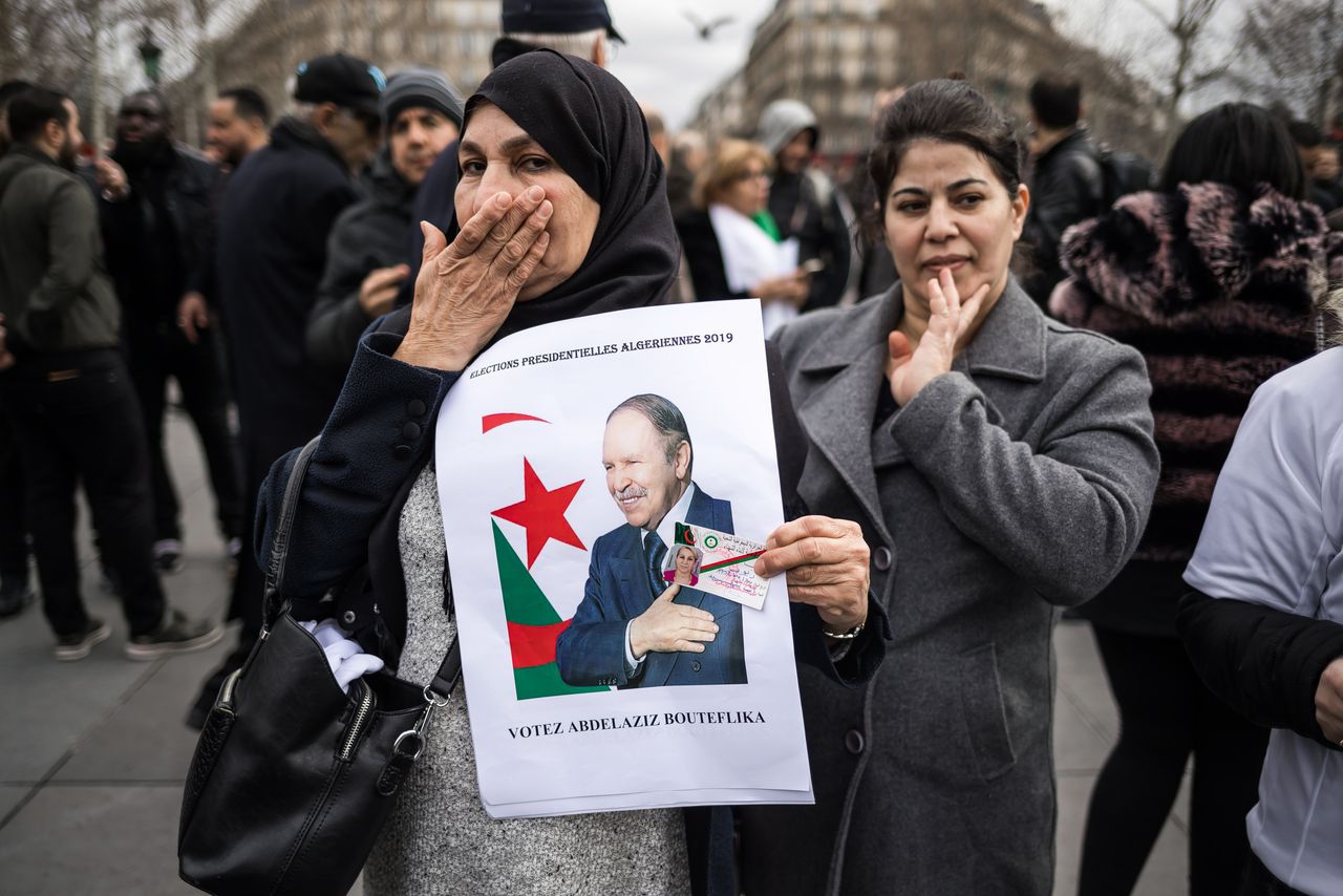 De vrijdagbetogingen in Algiers waren het resultaat van een wekenlange mobilisatie op sociale media.
