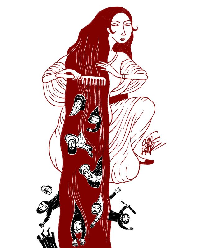 Grafisch werk van Oguz Demir. 