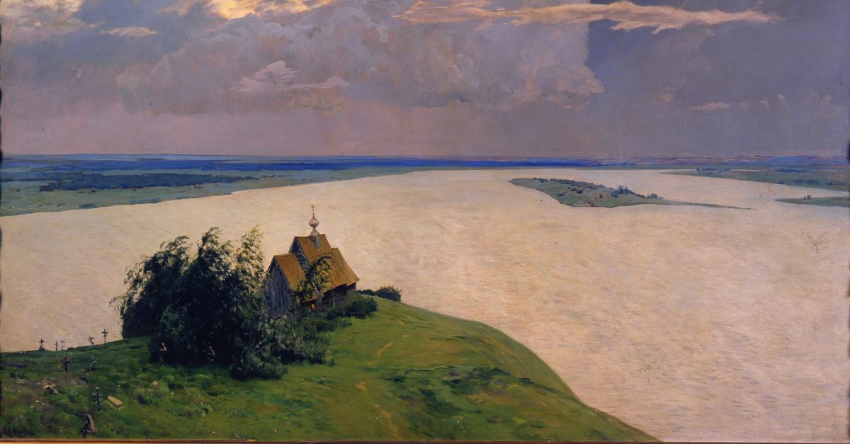 Reizend langs de Wolga toont Michel Krielaars het verdriet en de glorie van het Russische volk