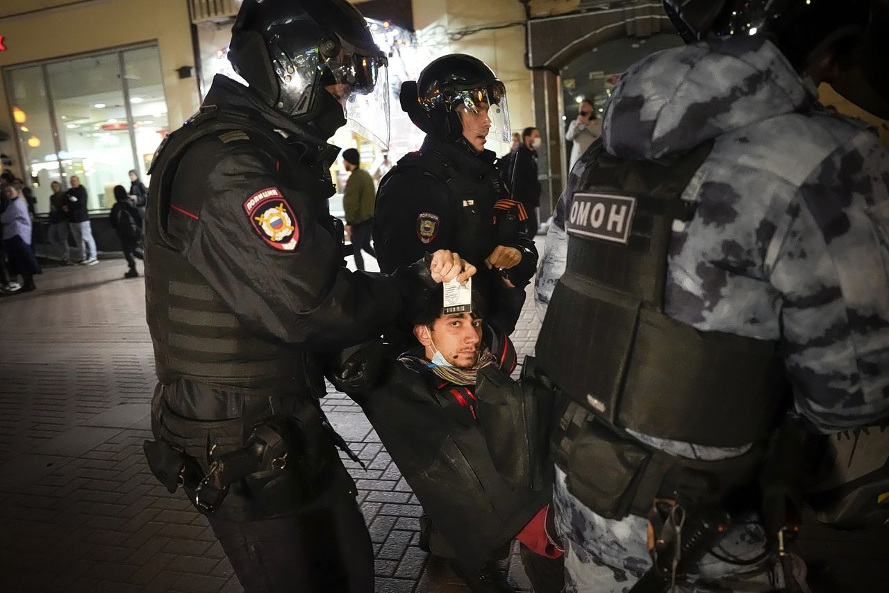 Protesten in Rusland na speech Poetin 