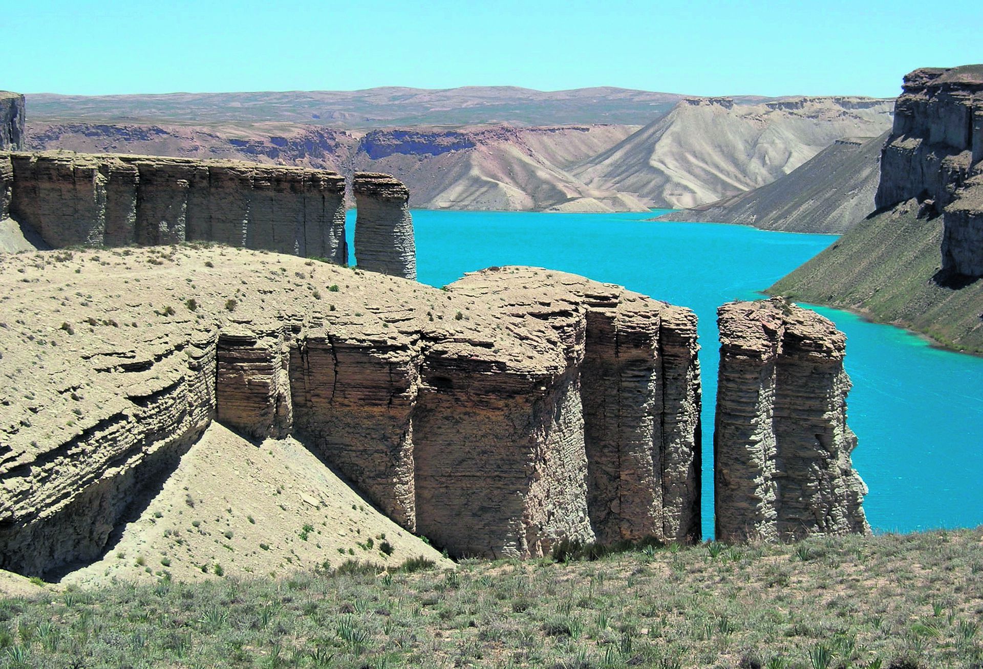Озеро банде Амир в Афганистане