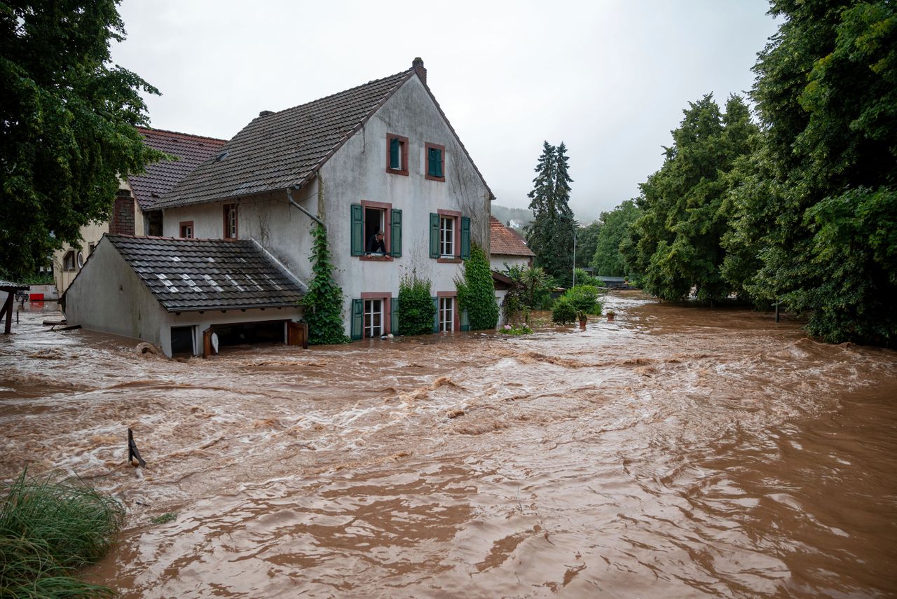 Het hoge water zorgt in Duitsland voor veel overlast.