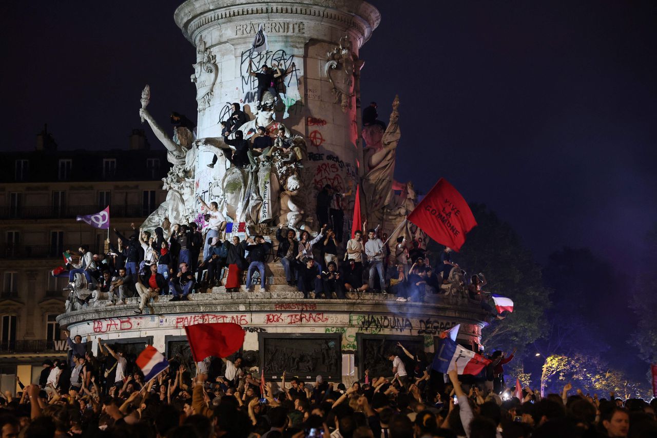 Links won onverwachts in Frankrijk, maar de jonge alliantie NFP heeft een hoog loszandgehalte 