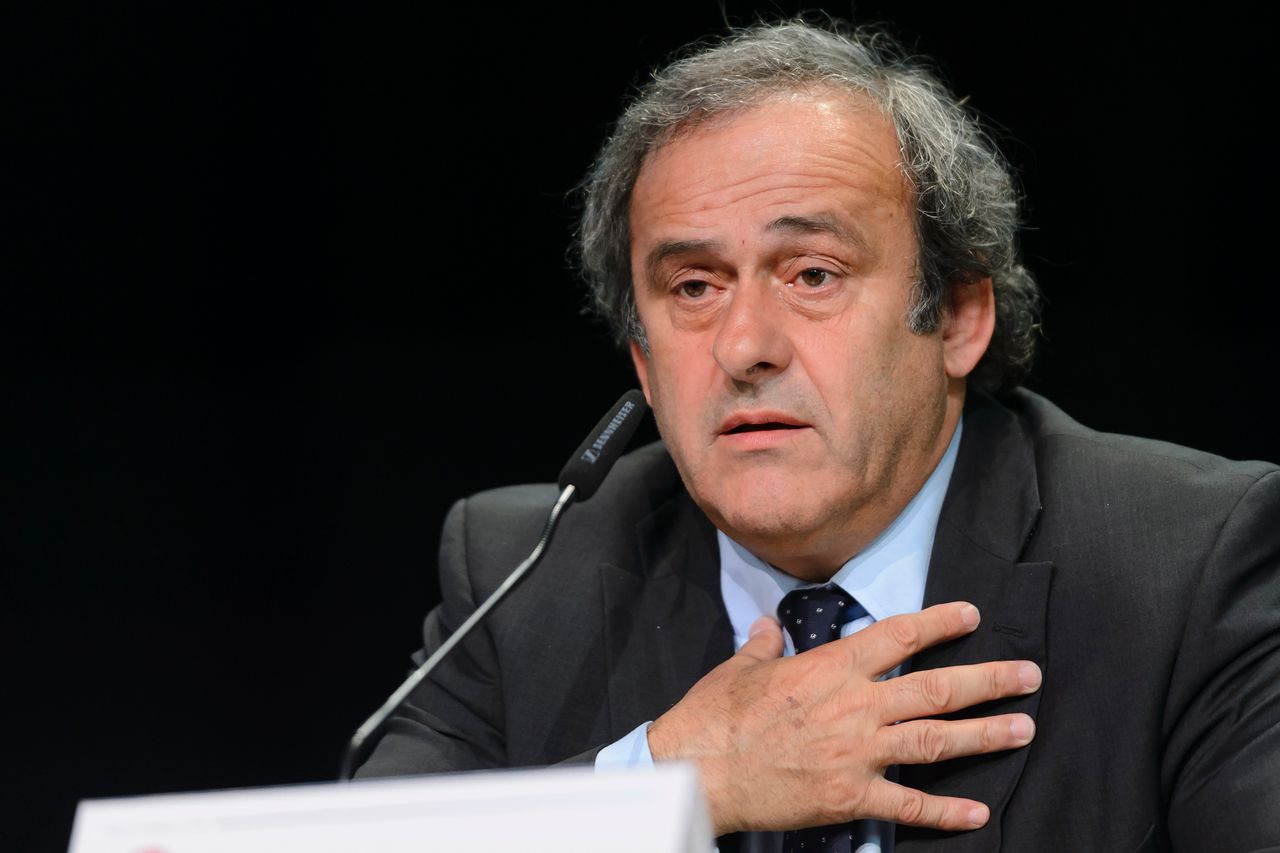 UEFA-voorzitter Michel Platini.