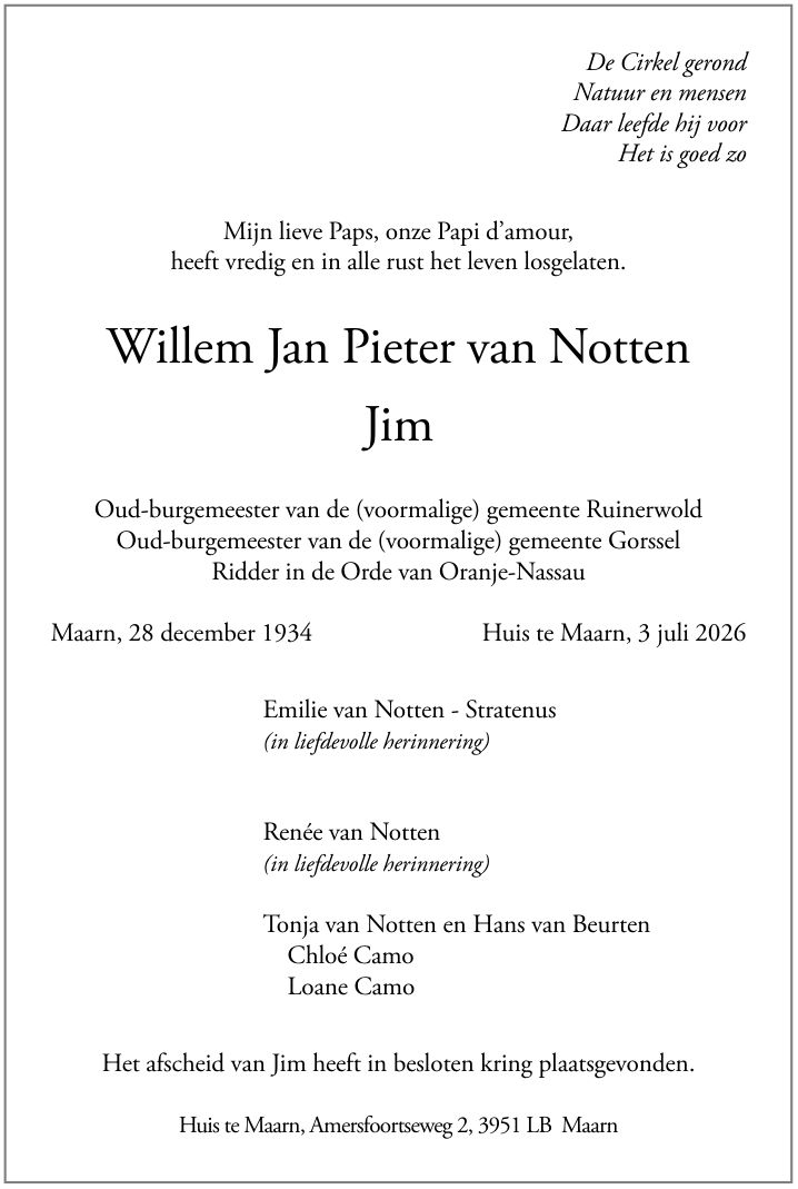 Lijst van personen overleden in juli 2026 - Wikipedia