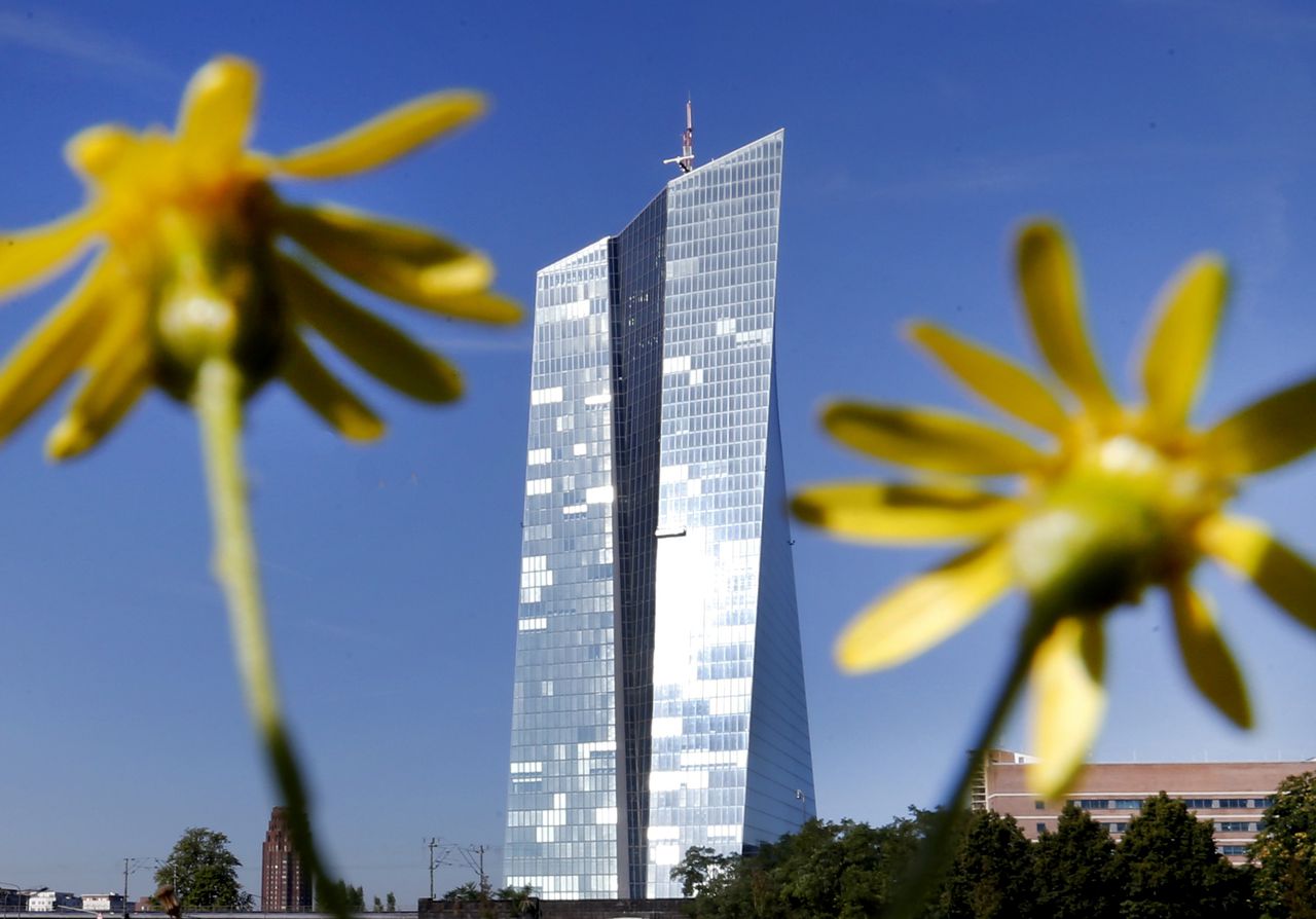 Hoofdkwartier ECB in Frankfurt.
