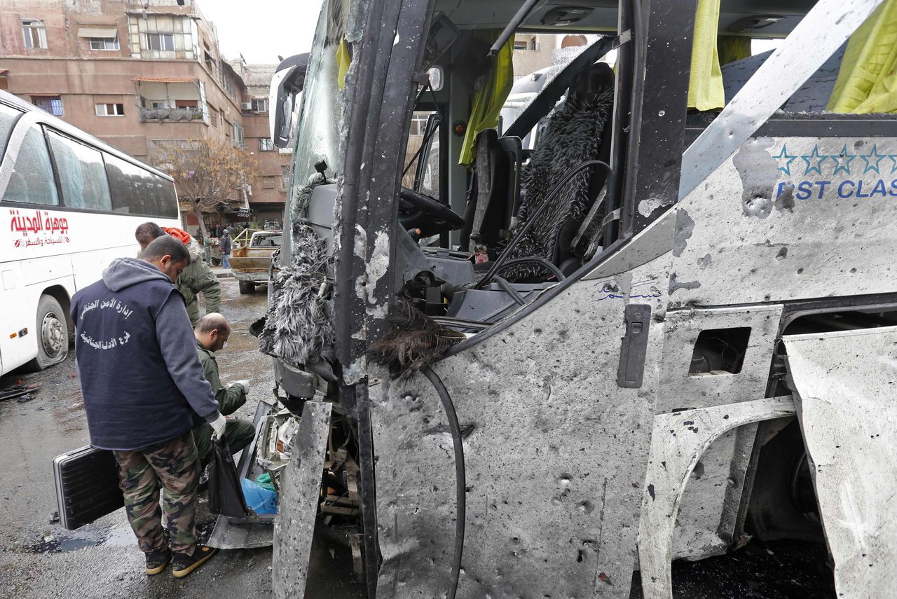 Minstens veertig doden bij bomaanslag Damascus 