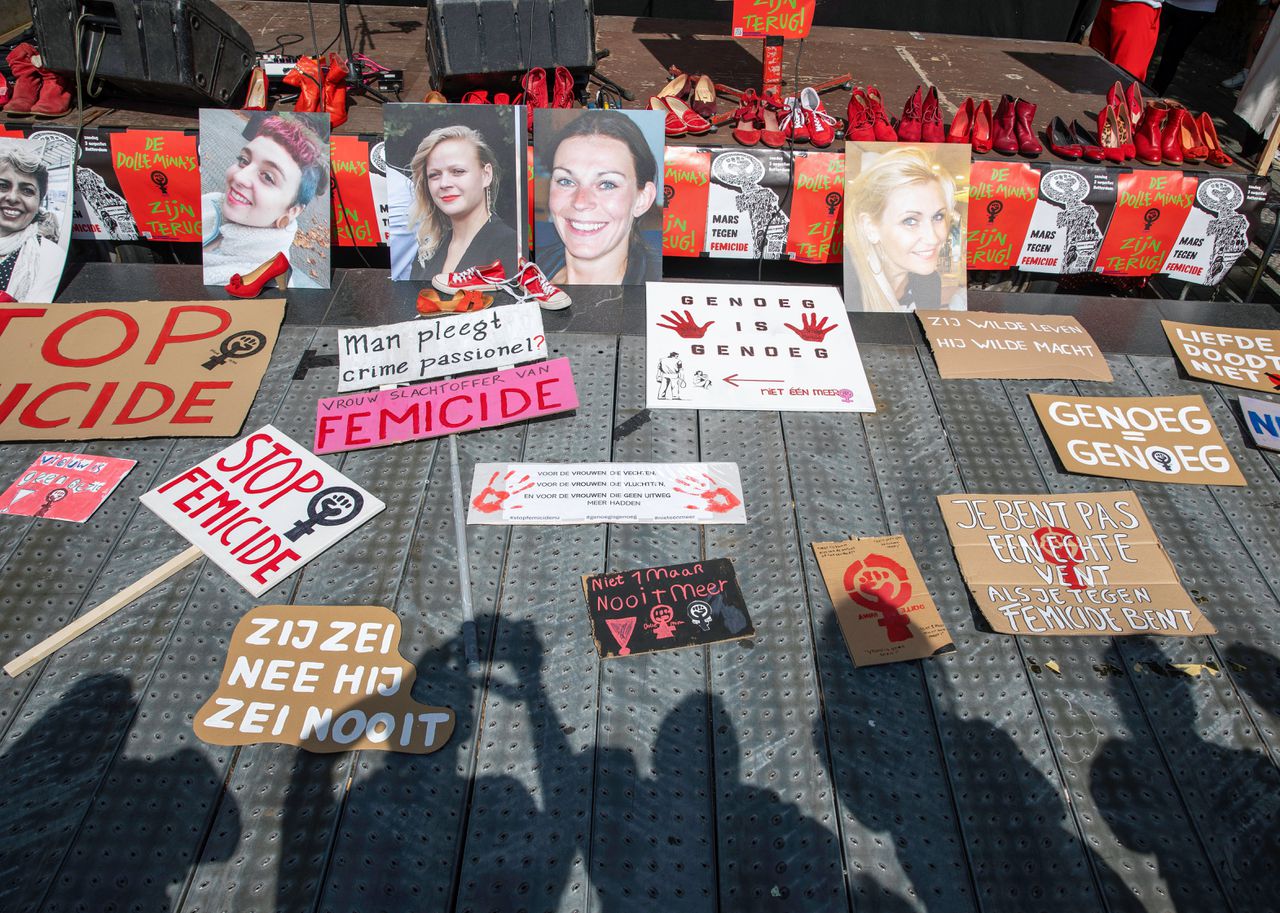 Protestni pohod Dollih Min v Rotterdamu proti femicidu opozarja na nasilje nad ženskami