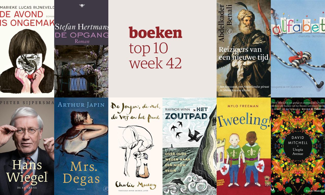 tien bestverkochte boeken van week 42 - NRC